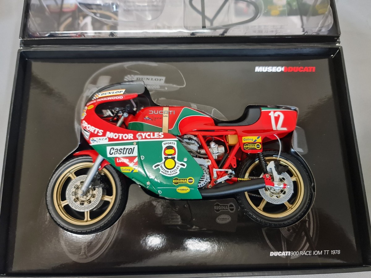 美品】 ミニチャンプス 1/12 ドゥカティ 900 RACE IOM TT 1978 完成品