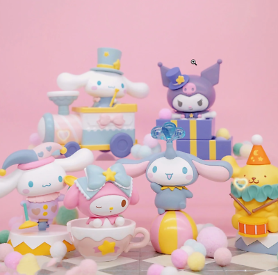 52 toys x Sanrio Characters Traveling Circus One Blind Box w/One