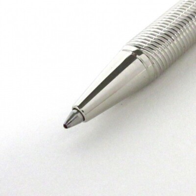 CARTIER Santos DE Cartier OP000184 Silver Screw thread Ballpoint