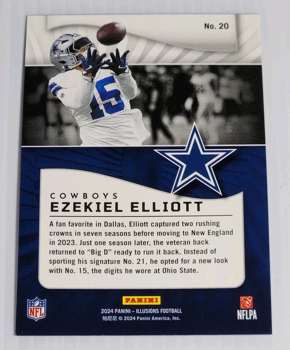EZEKIEL ELLIOTT エゼキエル エリオット 直筆サインカード NFL 【公式