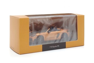 Spark 1:43 Porsche 718 Boxster Spyder RS (982) in Nordic Gold