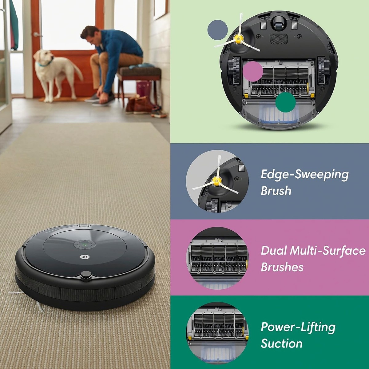 iRobot Roomba 692 Vacuum Cleaning Robot - Manufacturer Certified