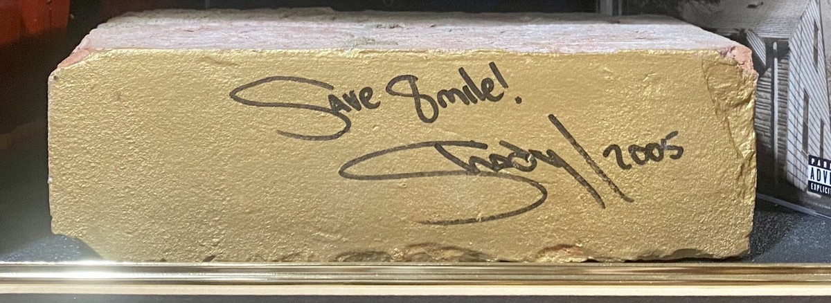 Ultra Rare # 8/30 of 8 Mile EMINEM Autographed Authentic Brick W