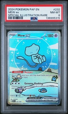 Mew ex 232/091 SV: Paldean Fates Holo for sale online | eBay
