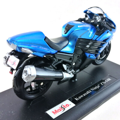 Kawasaki Ninja ZX-14R Motorcycle Die-cast Model Maisto 1:18 Scale