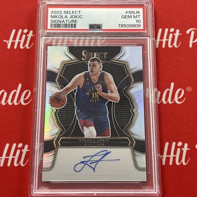 Nikola Jokic 直書きサイン NBAカード Auto