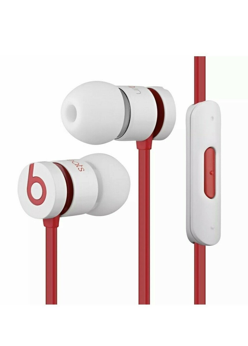 URBeats by Dr. Dre urBeats3 In-Ear Headphones - Black-Red / white
