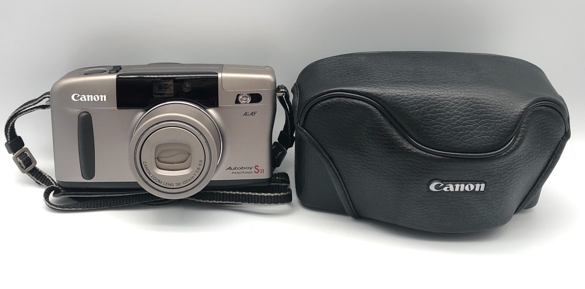 Canon Autoboy Panorama S II Point & Shoot 35mm Compact Film Camera