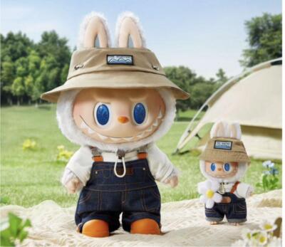 THE MONSTERS FALL IN WILD LABUBU Vinyl Plush Doll Big & Small Set