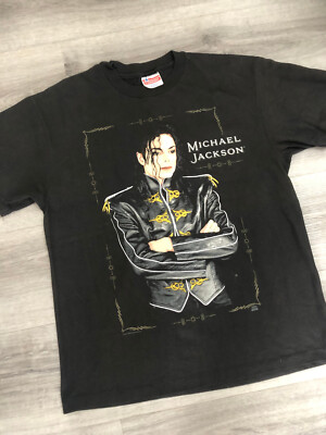 マイケルジャクソンTシャツ LサイズDANGEROUS TOURS 90s マイケル