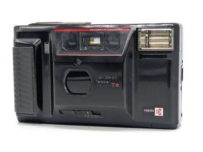 返品保証】 京セラ Kyocera TD AF Carl Zeiss Tessar T* 35mm F3.5