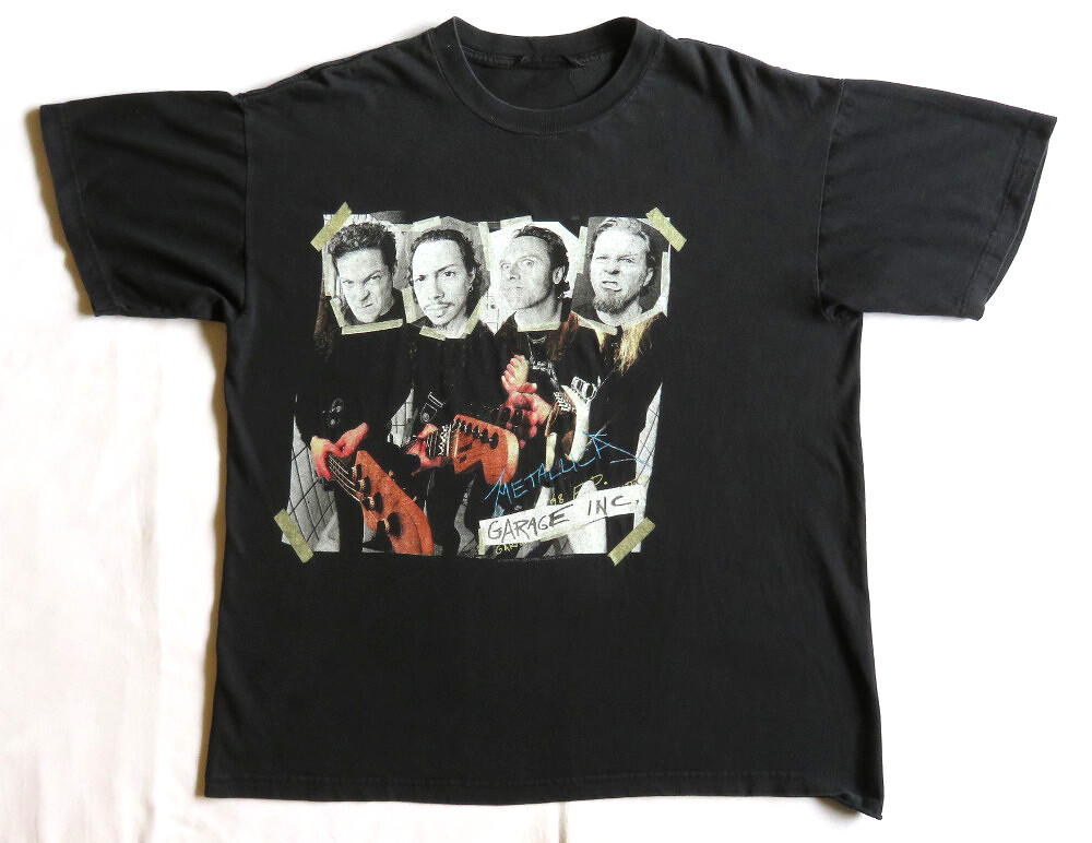 llicaメタリカ バンドT LLICA GARAGE INC. Metallica Vintage T Shirt