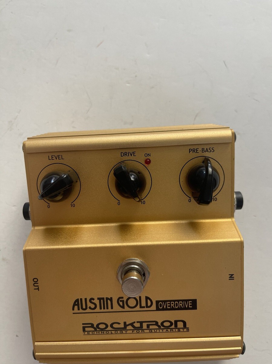 ROCKTRON AUSTIN GOLD OVERDRIVE クリーンブースター Rocktron Austin