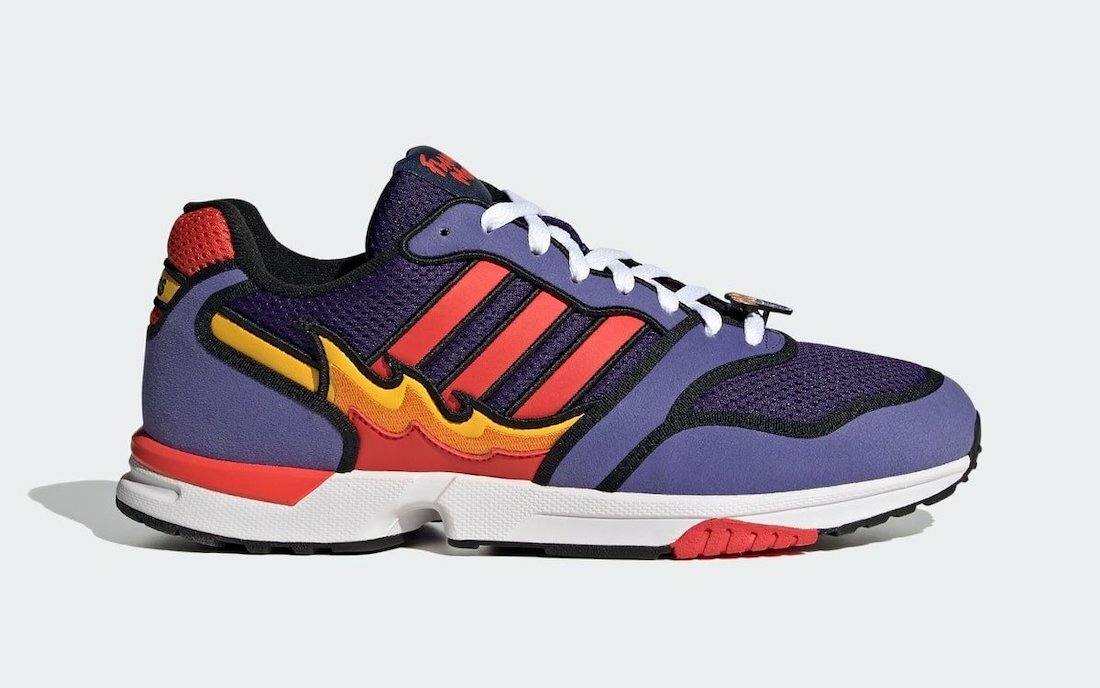 Adidas ZX 1000 The Simpsons Flaming Moes H05790 Fashion Shoes | eBay