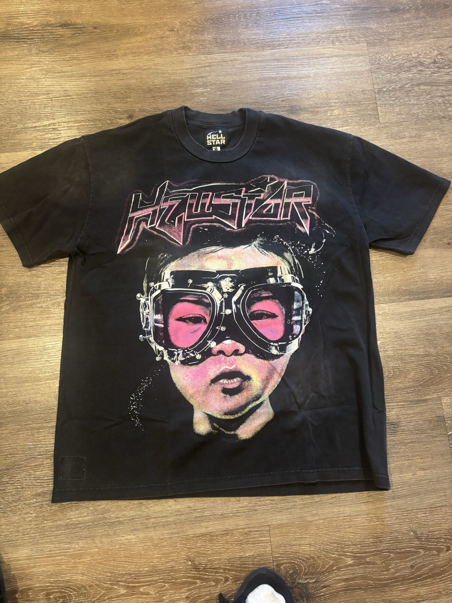 Size M - Authentic Hellstar The Future T-Shirt 'Black/Pink' | eBay