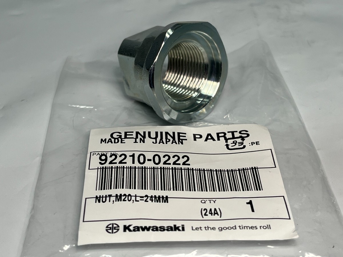 Kawasaki OEM Counter Sprocket Nut 2006-2012 Ninja Versys Nut 24mm