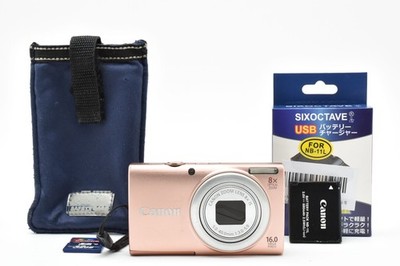 Canon PowerShot A4000 IS Pink Compact Digital Camera Tested From
