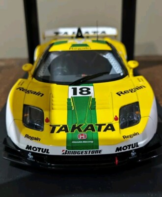 TAKATA nsx 1/18 モデルカー autoart ショーケース付き TAKATA nsx 1