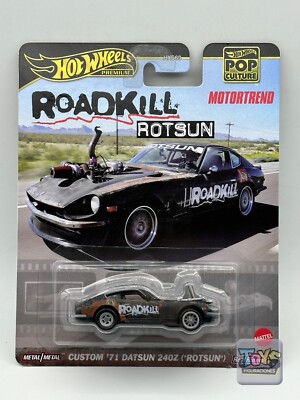 Hot Wheels 2024 Pop Culture Premium Roadkill Rotsun Custom '71