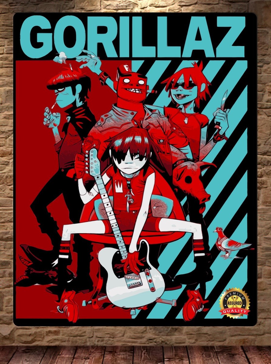 額装済 Gorillaz 限定アートプリント 額装済 Gorillaz 限定アート