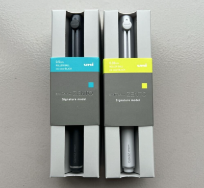 MITSUBISHI PENCIL uniball ZENTO Signature Model Silver Metallic