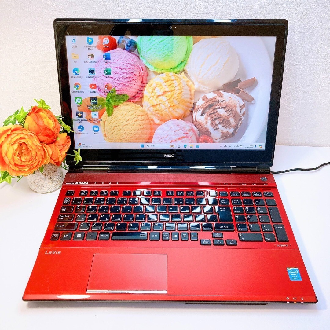 LAVIE PC-SN17CJSA6 箱つき Windows10 ノートパソコン ジャンク】 NEC