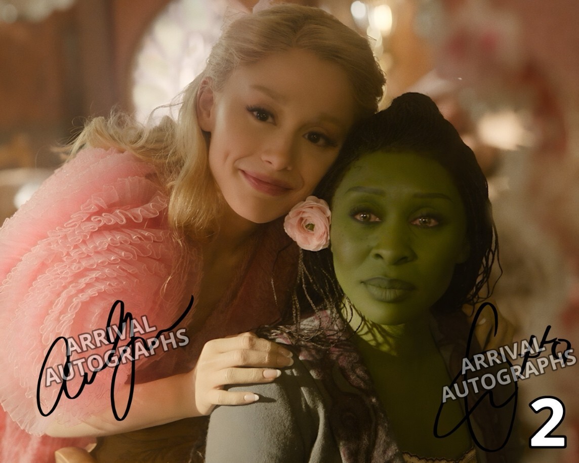 Wicked Ariana Cynthia 直筆サイン入り フライヤー Wicked Ariana