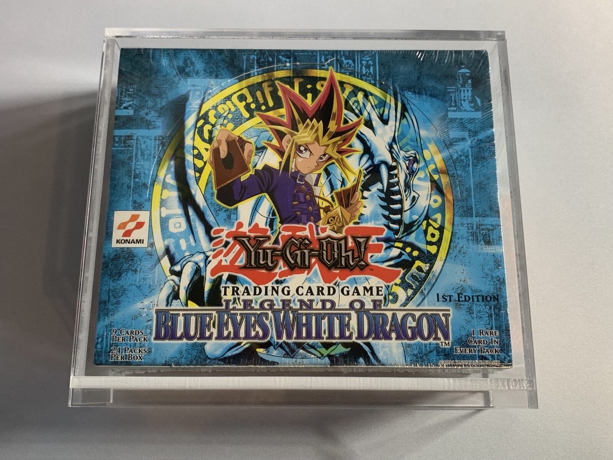 YUGIOH LEGEND OF BLUE-EYES WHITE DRAGON 1ST EDITION FACTORY SEALED