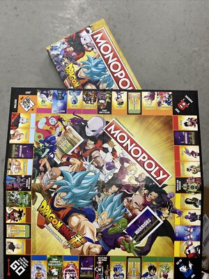 USAopoly Monopoly Dragon Ball Super Toy Board game Kids Cards