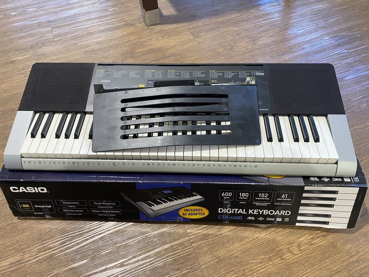 電子キーボード】CASIO CTK-4400 Amazon.co.jp: カシオ 電子キーボード