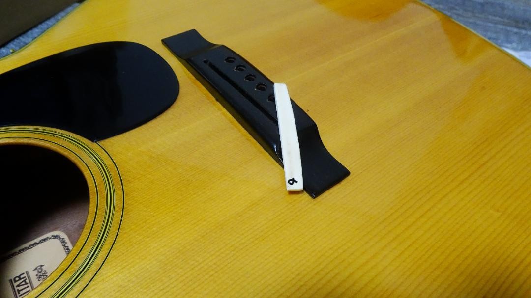 Acoustic Guitar Kasuga F-15 Natural Made in 1972 Japan | eBay