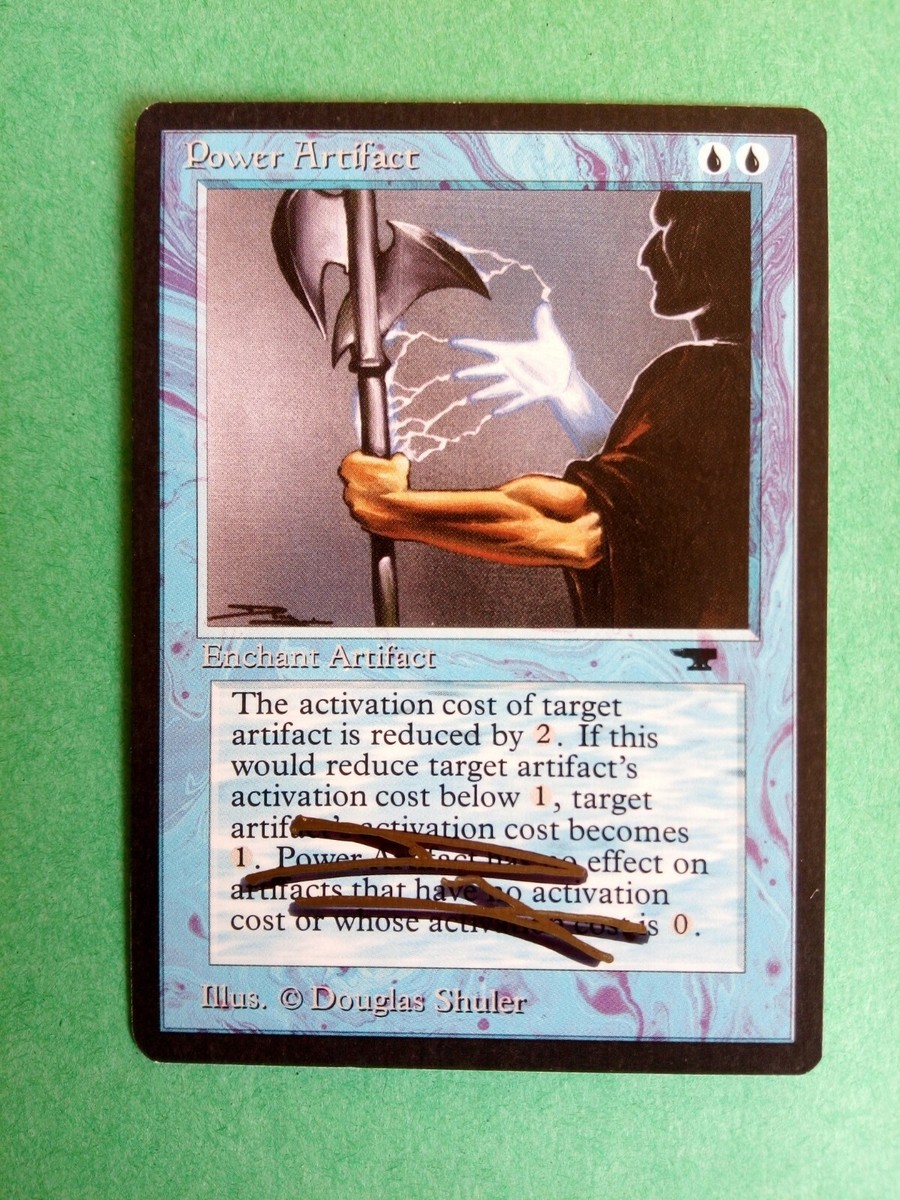 MTG ATQ Power Artifact 英語 1枚 MTG ATQ Power Artifact 英語 1枚 1x