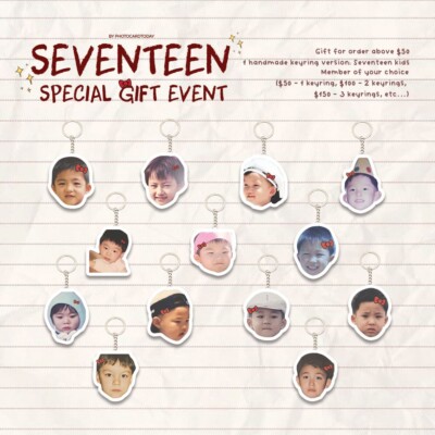 SEVENTEEN 12th mini album SPILL THE FEELS KNPOPS FANSIGN PHOTOCARD