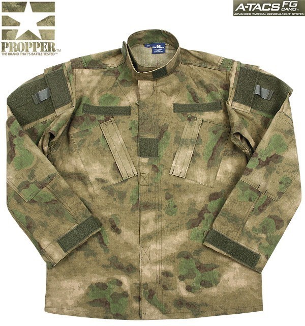 Propper A-TACS FG Color Army Coat Uniform 65/35 RIPSTOP F5459 | eBay