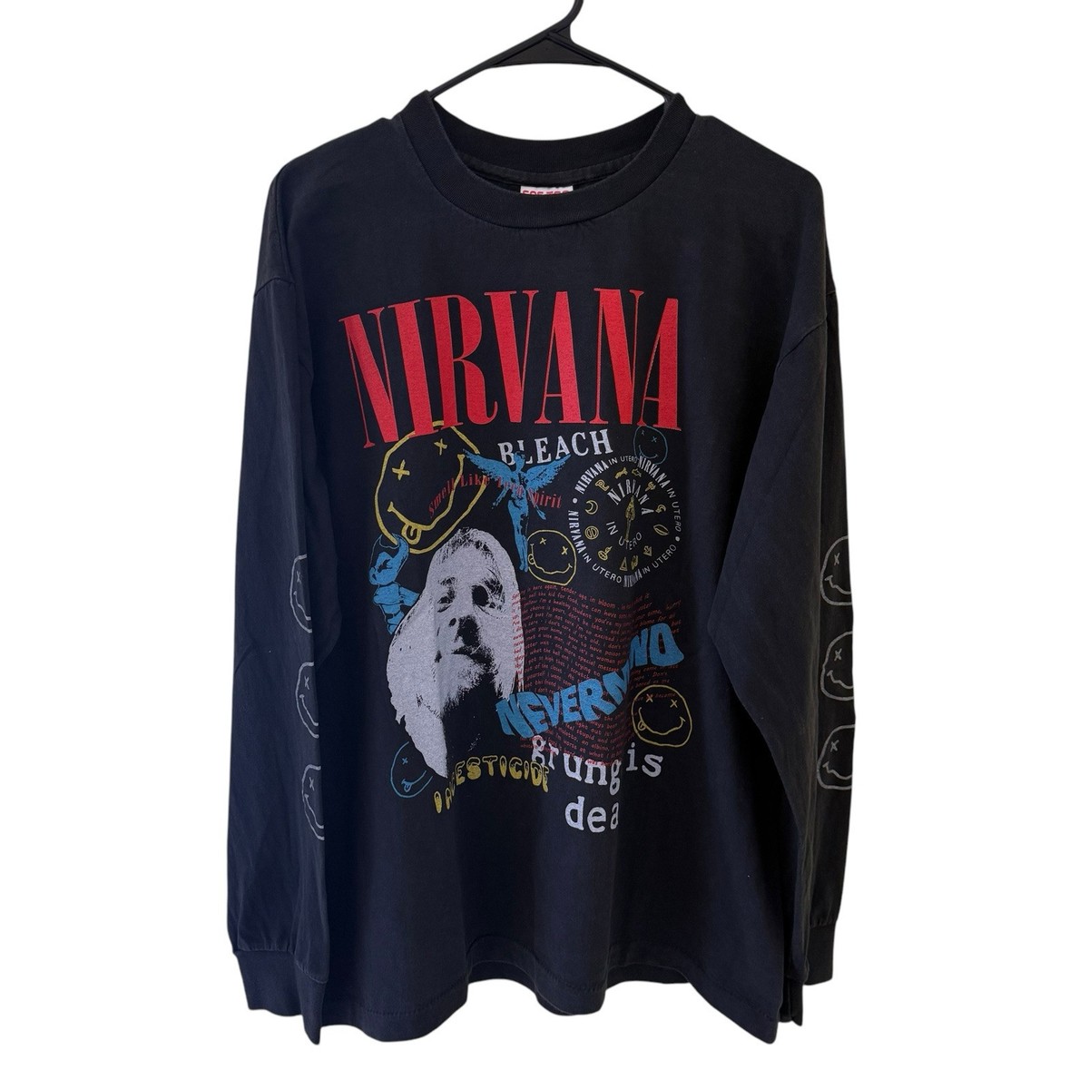 90s NIRVANA KURT COBAIN 1997 GIANT XL