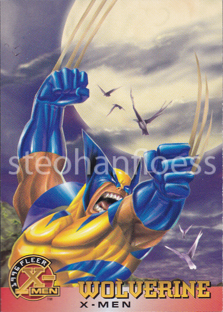 1996 Fleer Marvel X-Men Wal Mart Exclusive Base Card You Pick