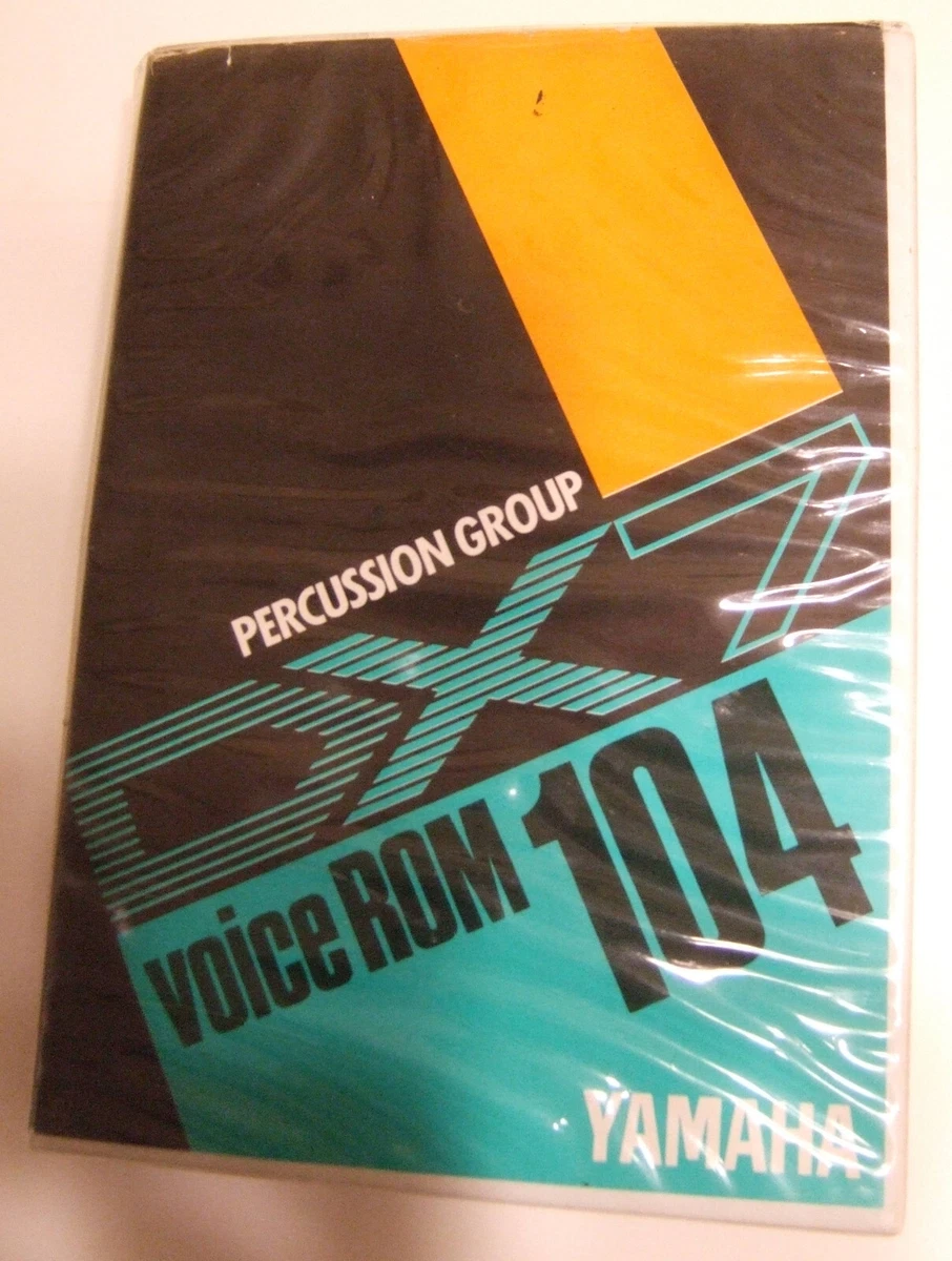 DTM・DAW voice ROM for DX7S STRINGS & SUSTAIN voice ROM for DX7S