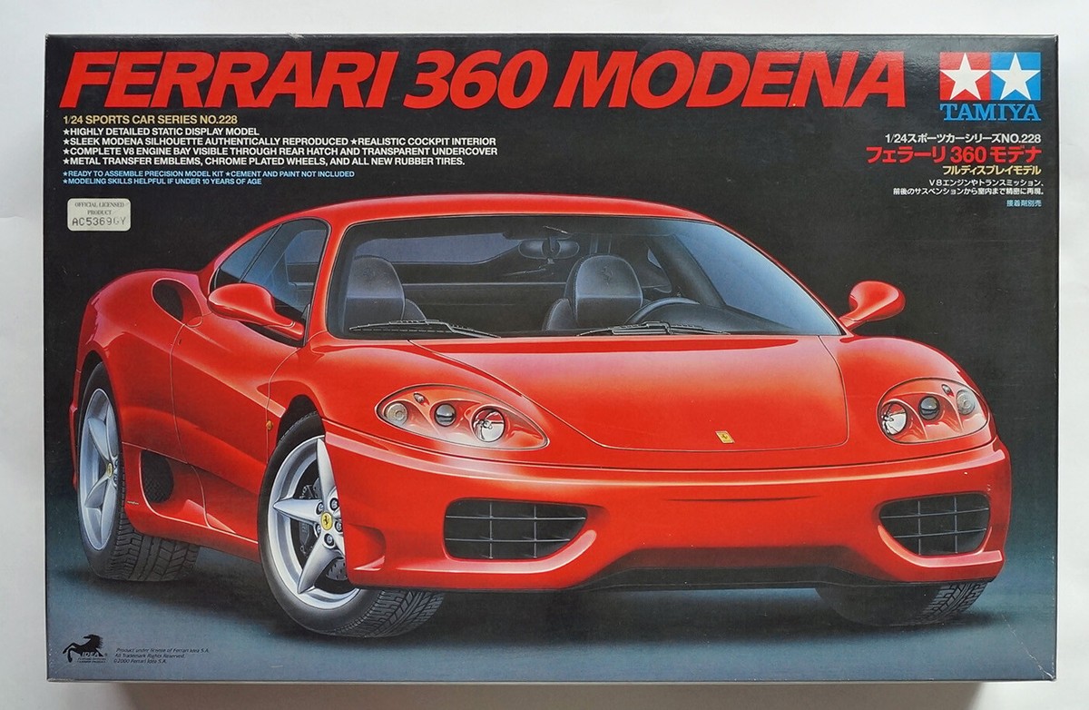 TAMIYA 1/24 Ferrari 360 Modena Red version sports car series