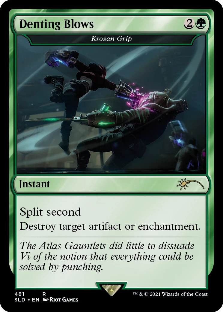 MTG FOIL SECRET LAIR x ARCANE League of Legends DROP SLD Magic the