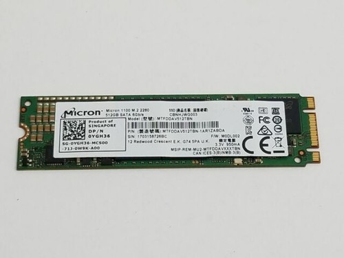 MZVL2512HCJQ-00B00 - KIX XG7 512GB 2280 Pcie G4P X4 SSD Drive For