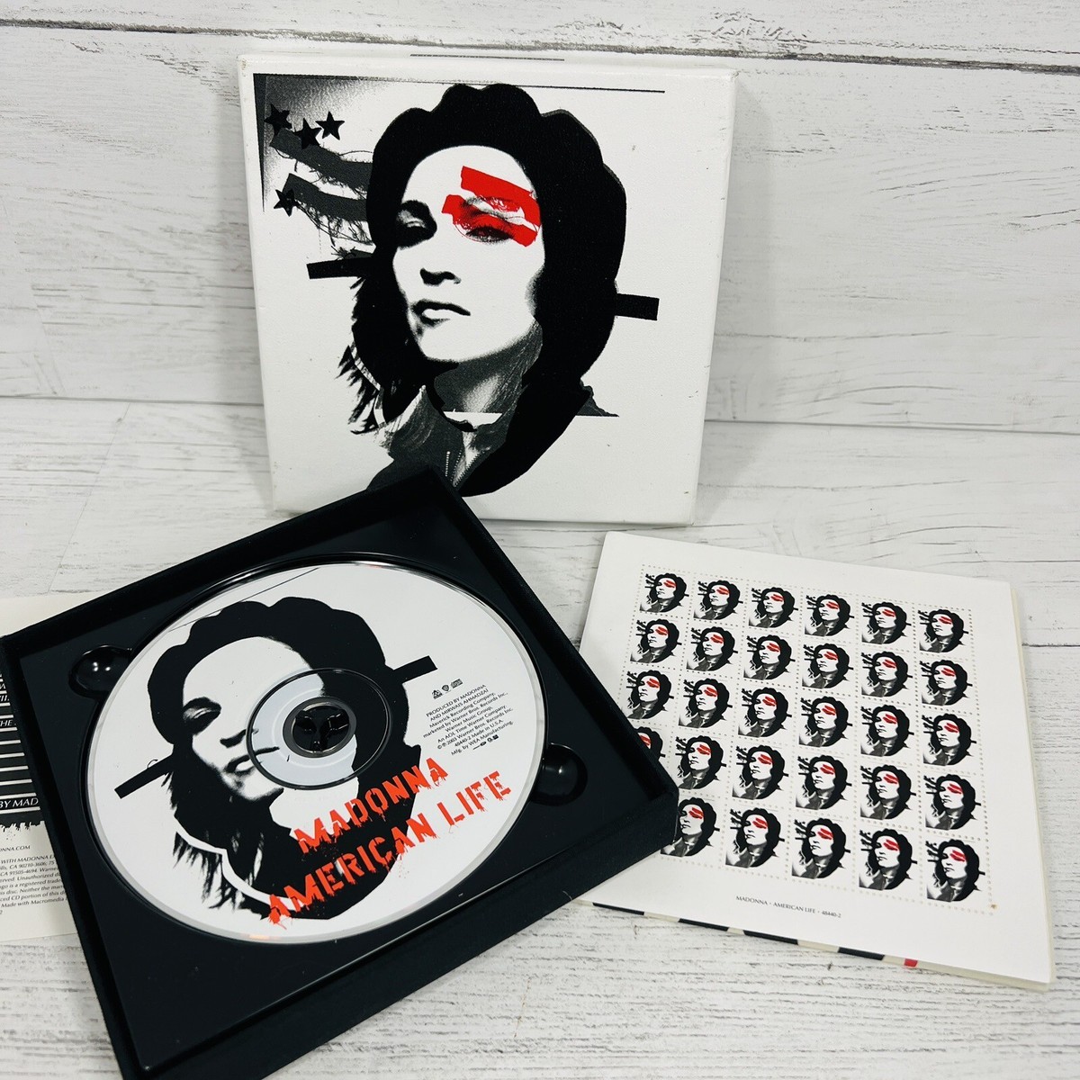 マドンナAmerican Life限定セット (Tシャツ・CD・しおり)