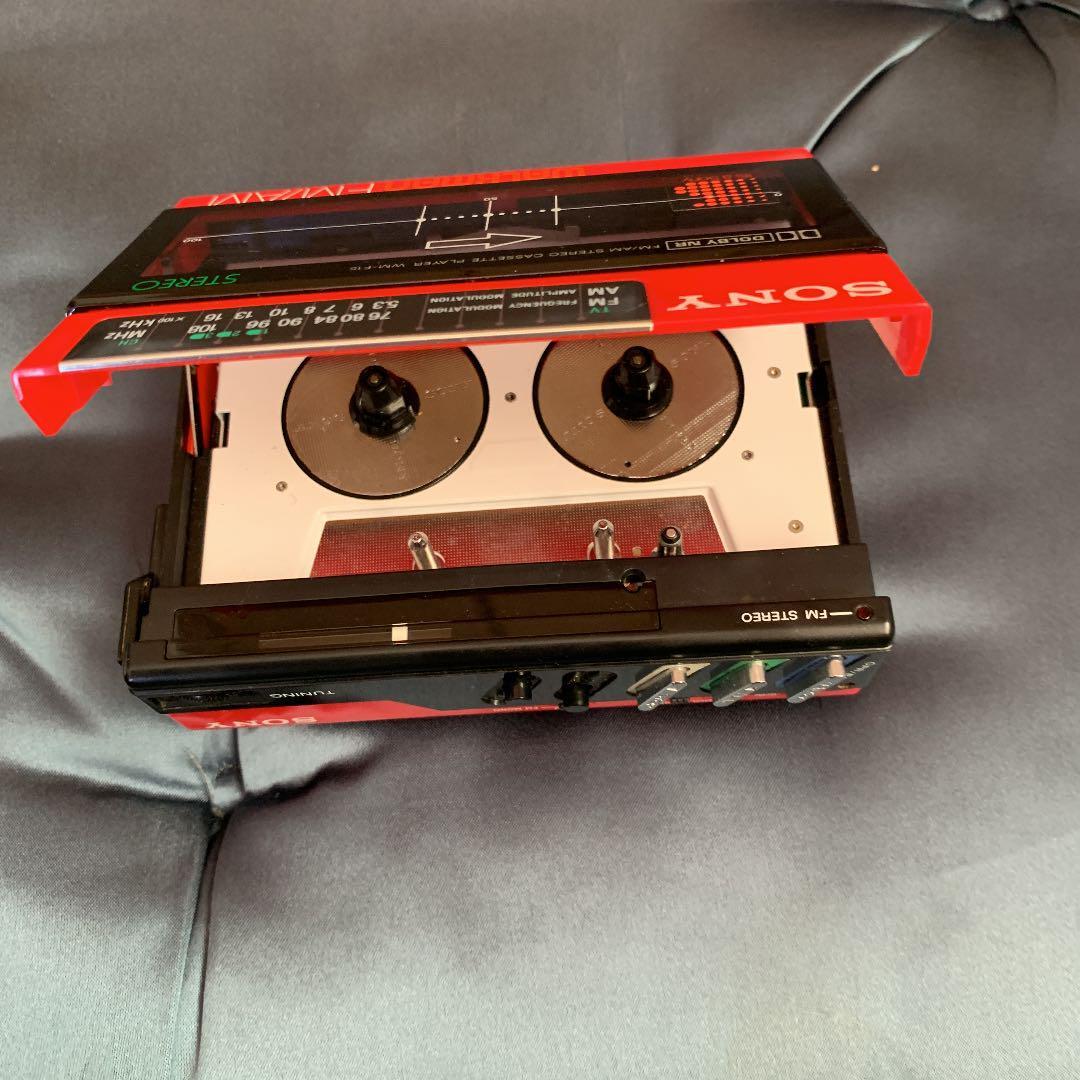SONY WALKMAN FM/AM WM-F15 カセット ソニー ウォークマン ラジオ ジャンク
