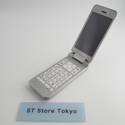 NP902KC DIGNO シルバー 折りたたみ式携帯電話本体 初期化済み NP902KC