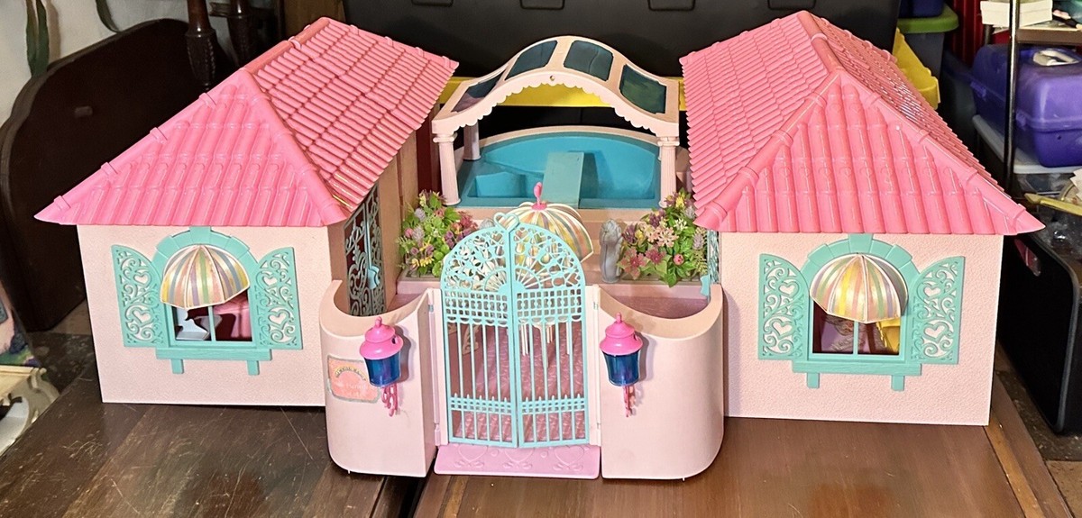 Vtg My Little Pony PARADISE ESTATE Play Set With Box Near Complete