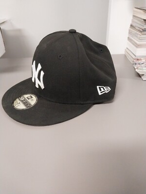 New Era Cap New York Yankees Cotton Black Plain Men's Rn11493 7 1