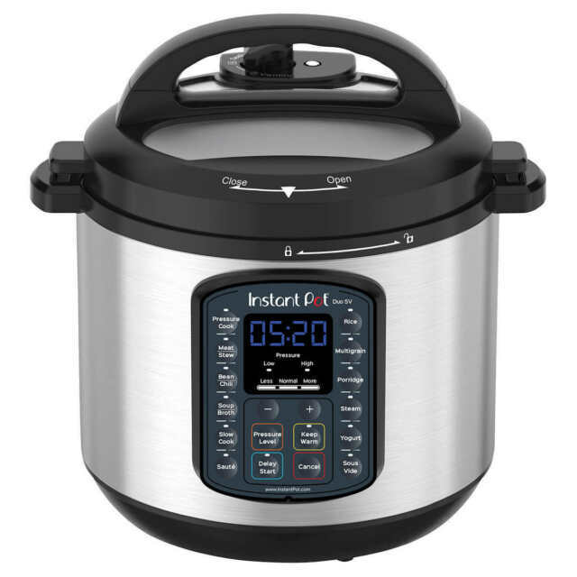 Instant Pot DUO SV 6-Quart 9-in-1 Multi-Use Pressure Cooker