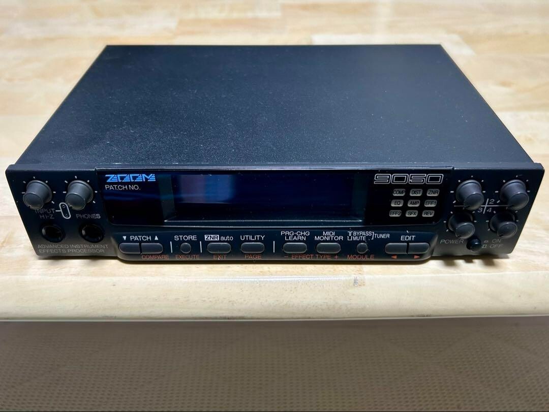 ZOOM 9050 マルチエフェクター Yahoo!オークション -「zoom 9050」の