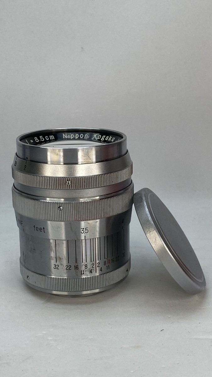 Nikon Nikkor P C 8.5cm f2 85mm Lens Leica LTM Screw Mount from US