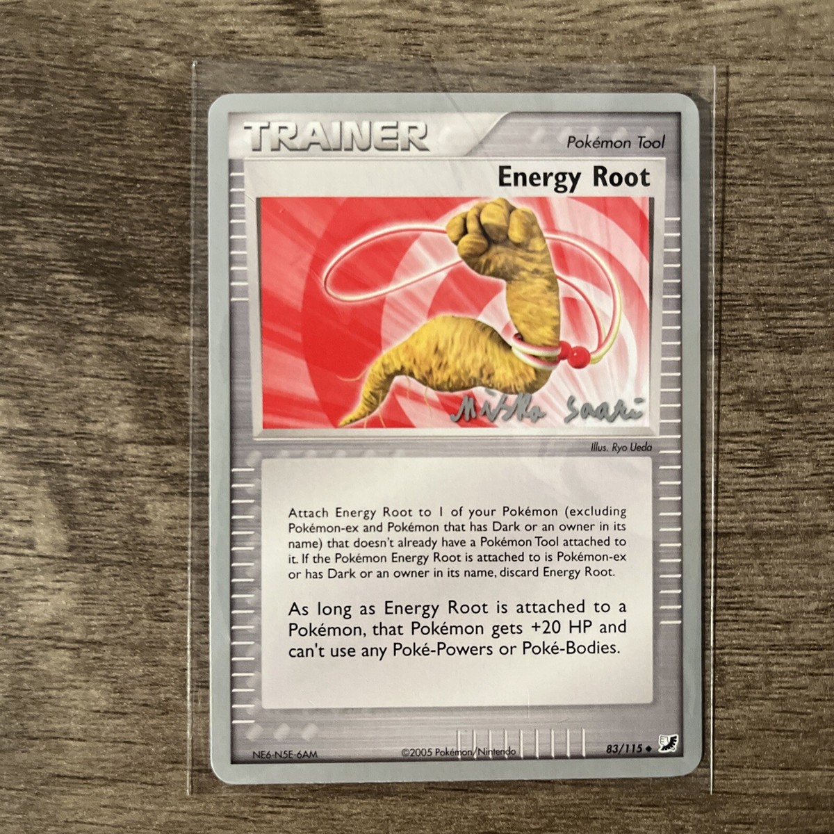 Pokemon Card Energy Root World Championship 2006 83/115 NM Non