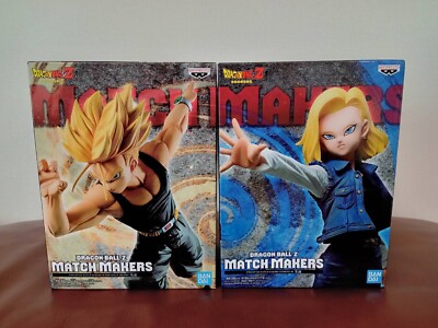 dragon ball z match makers Super Saiyan Trunks android 18 sets
